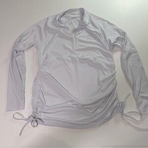 Heathyoga White Polyester Top